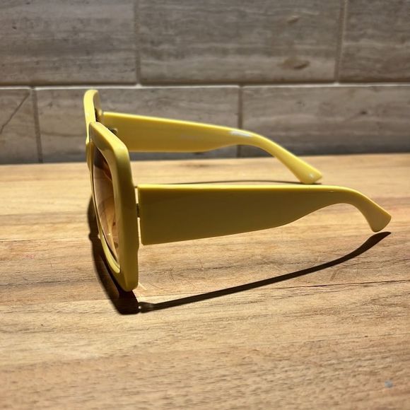 Anthropologie Yellow Sunglasses - Picture 3 of 4